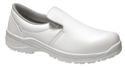 Panter presenta Zagros Blanco O2/S2,  mocasín antifatiga y antibacteriano que reúne las últimas innovaciones desarrolladas por Panter en el ámbito del calzado de seguridad, así como avanzadas tecnologías que garantizan protección, confort e higiene.